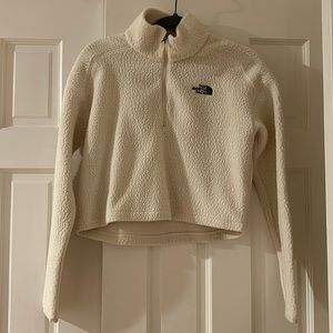 The North Face cropped fleece